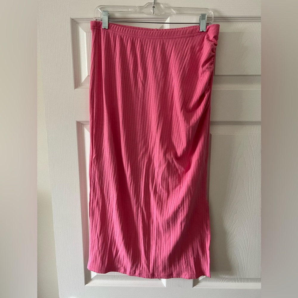 Pink Maxi skirt